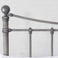 Quati Iron Bed 1046 Wesley Allen Queen CBMPF Old Copper Finish Matriae