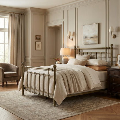 Revere Iron Bed by Wesley Allen