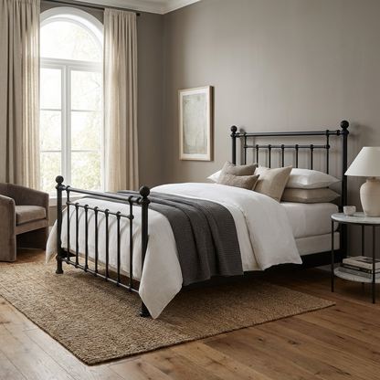 Revere Iron Bed by Wesley Allen