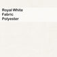 Royal White Fabric Upholstery Polyester Furniture Beds Barstools Chairs Benches Wesley Allen Matriae