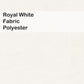 Royal White Fabric Upholstery Polyester Furniture Beds Barstools Chairs Benches Wesley Allen Matriae