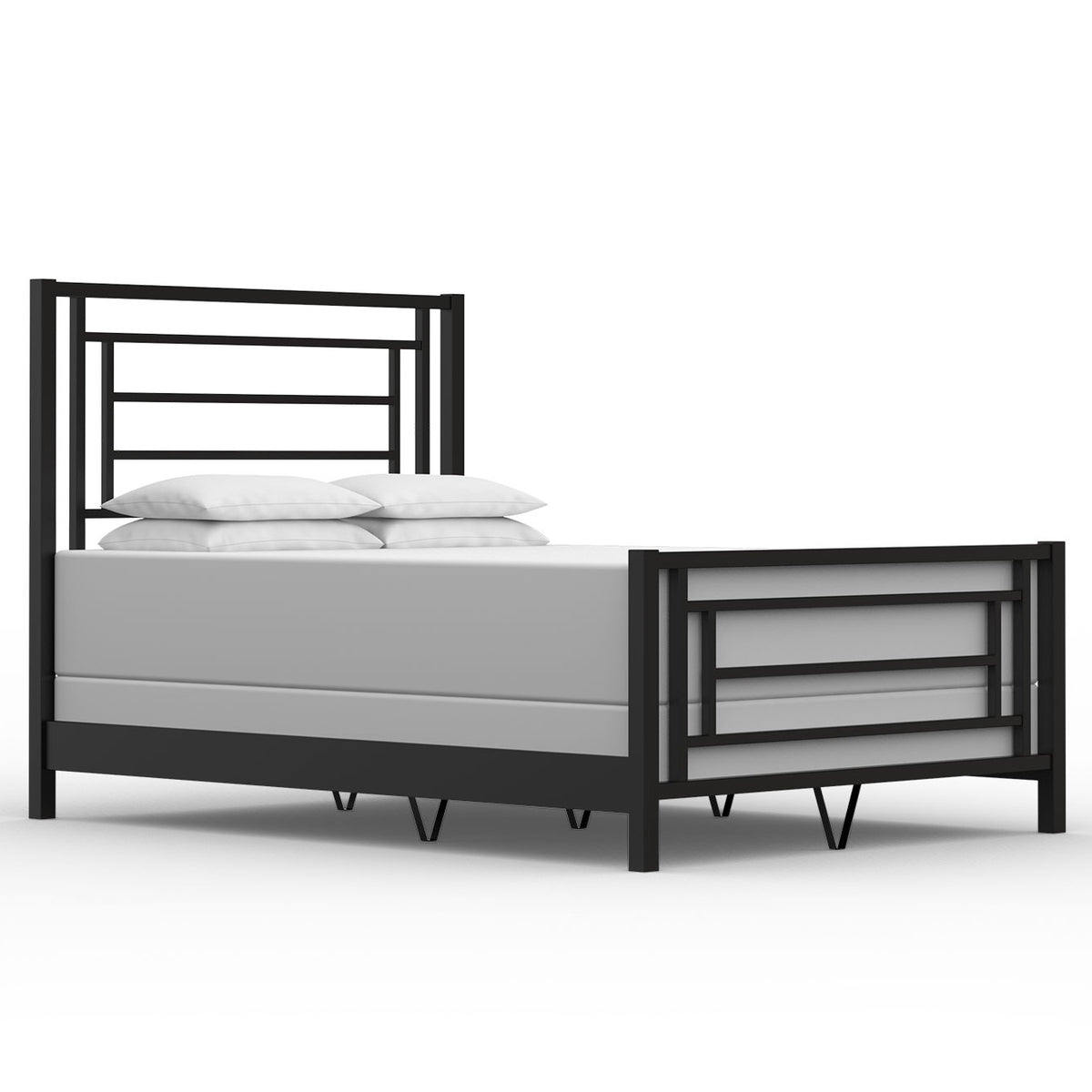 Sunset Iron Bed