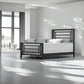 Sunset Iron Bed 1320 Wesley Allen Queen CBMPF Matte Black Finish Matriae