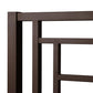Sunset Iron Headboard Metal Surround Bed 1320MS Wesley Allen Queen Natural Rust Matriae