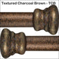 Textured Charcoal Brown TCB Powder Coating Finish Wesley Allen Matriae