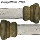 Vintage White VWH Powder Coating Finish Wesley Allen Matriae